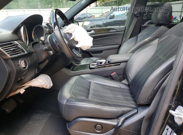 4JGDA5JB3JB026671 2018 MERCEDES-BENZ GLE Black Вид салону спереду