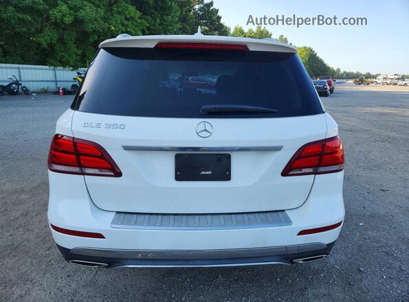 4JGDA5JB6GA678649 2016 MERCEDES-BENZ GLE White Widok z tyłu