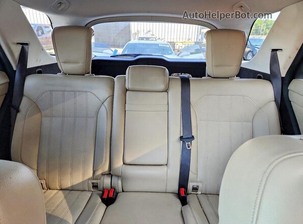 4JGDA5JB6GA678649 2016 MERCEDES-BENZ GLE White Widok tylnych siedzeń