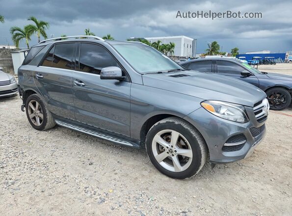 4JGDA5JB6JB183109 2018 MERCEDES-BENZ GLE Gray წინა მარჯვენა