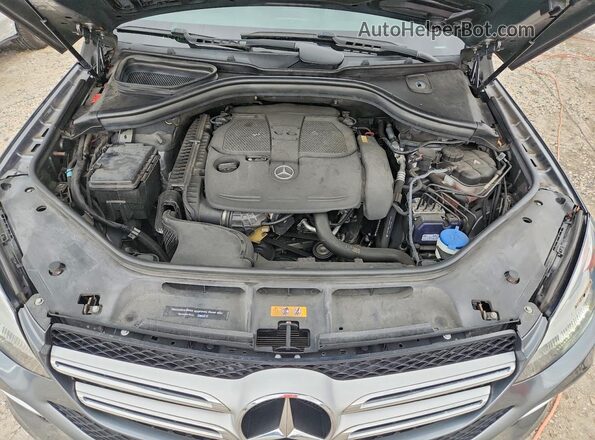 4JGDA5JB6JB183109 2018 MERCEDES-BENZ GLE Gray უკანა სალონის ხედი