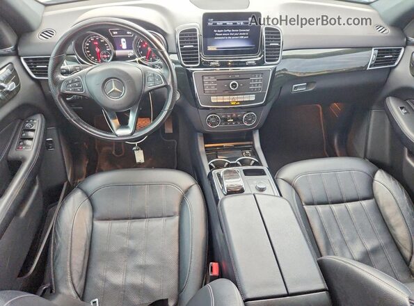 4JGDA5JB6JB183109 2018 MERCEDES-BENZ GLE Gray წინა პანელის ხედი