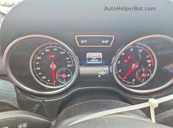 4JGDA5JB6JB183109 2018 MERCEDES-BENZ GLE Gray ხელსაწყოთა პანელის ხედი