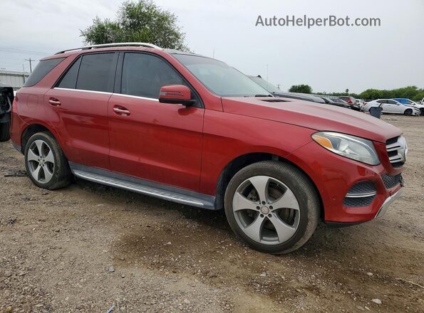 4JGDA5JB7GA758770 2016 MERCEDES-BENZ GLE Maroon Delantero derecho