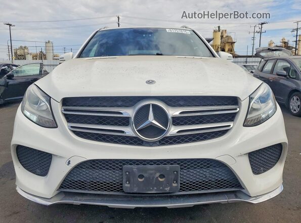 4JGDA5JB7HA982025 2017 MERCEDES-BENZ GLE White Vista frontal