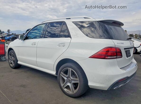 4JGDA5JB7HA982025 2017 MERCEDES-BENZ GLE White Trasero izquierdo