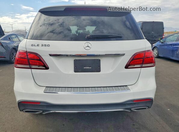 4JGDA5JB7HA982025 2017 MERCEDES-BENZ GLE White Vista trasera