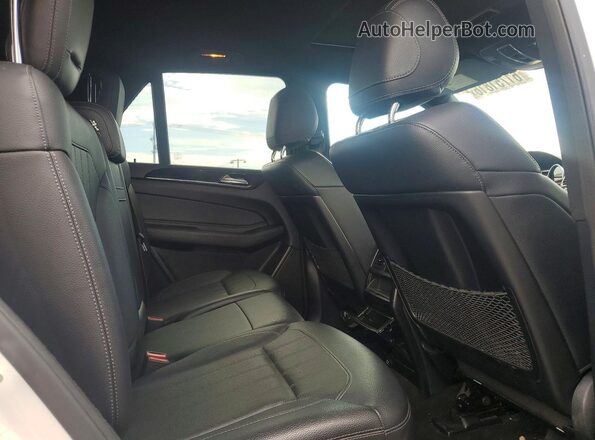 4JGDA5JB7HA982025 2017 MERCEDES-BENZ GLE White Vista interior trasera