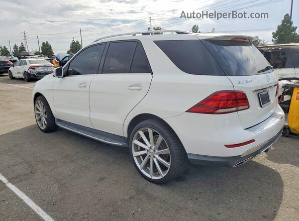 4JGDA5JB8GA624611 2016 MERCEDES-BENZ GLE Белый Задняя левая четверть