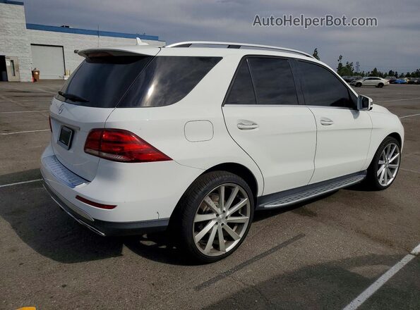 4JGDA5JB8GA624611 2016 MERCEDES-BENZ GLE Белый Задняя правая четверть