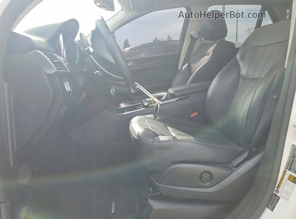 4JGDA5JB8GA624611 2016 MERCEDES-BENZ GLE Белый Вид салона спереди
