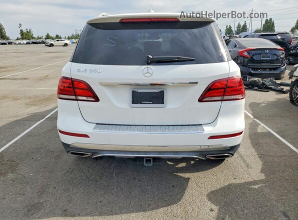 4JGDA5JB8GA624611 2016 MERCEDES-BENZ GLE Белый Вид сзади