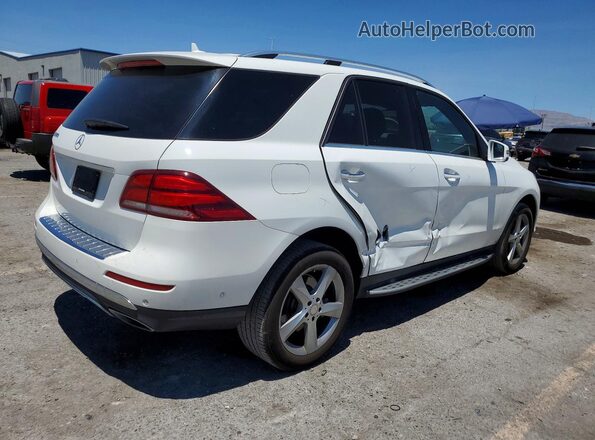 4JGDA5JB8HA827760 2017 MERCEDES-BENZ GLE White Задня права чверть