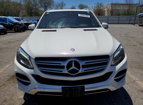 4JGDA5JB8HA827760 2017 MERCEDES-BENZ GLE White Вид спереду