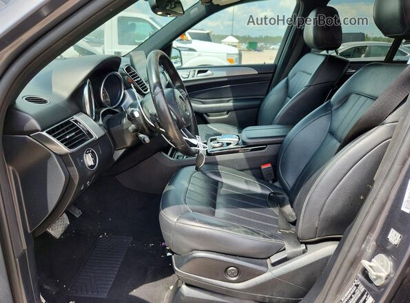 4JGDA5JB8HA984916 2017 MERCEDES-BENZ GLE Gray Սալոնի դիմացի տեսք