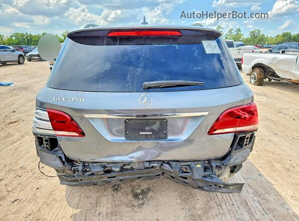 4JGDA5JB8HA984916 2017 MERCEDES-BENZ GLE Gray Հետևի տեսք