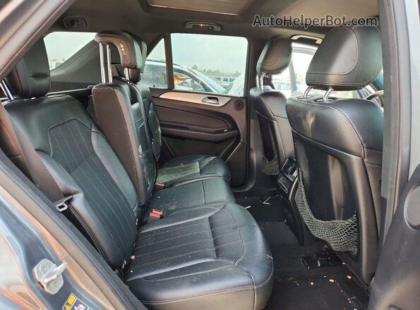 4JGDA5JB8HA984916 2017 MERCEDES-BENZ GLE Gray Հետևի նստատեղերի տեսք