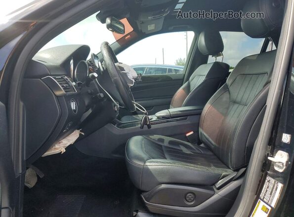 4JGDA5JB8HA993101 2017 MERCEDES-BENZ GLE Black Front interior view