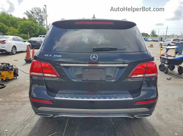4JGDA5JB8HA993101 2017 MERCEDES-BENZ GLE Black Rear view