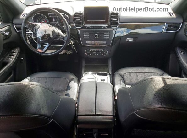 4JGDA5JB8HA993101 2017 MERCEDES-BENZ GLE Black Dashboard view