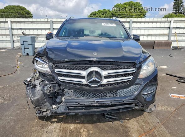 4JGDA5JB8HA993101 2017 MERCEDES-BENZ GLE Black Front view