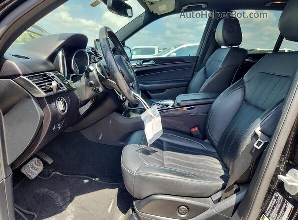 4JGDA5JB8JB029162 2018 MERCEDES-BENZ GLE Black წინა სალონის ხედი