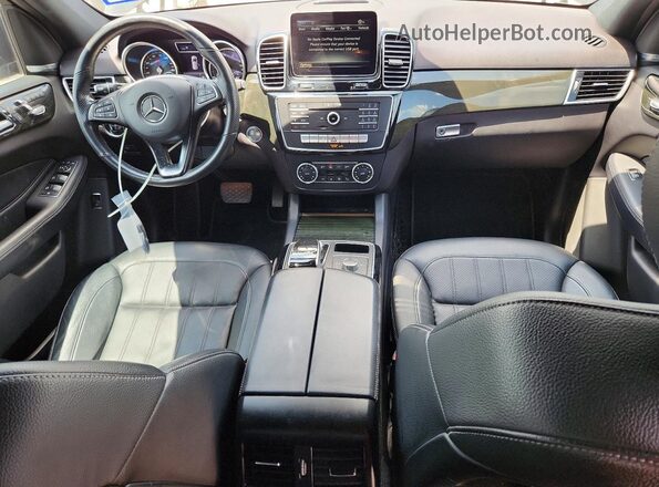 4JGDA5JB8JB029162 2018 MERCEDES-BENZ GLE Black წინა პანელის ხედი