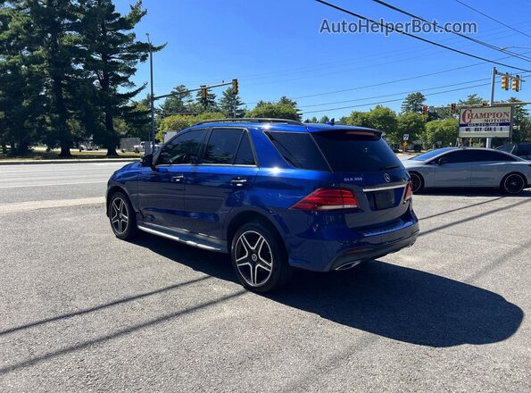 4JGDA5JB9JB018588 2018 MERCEDES-BENZ GLE Blue Trasero derecho