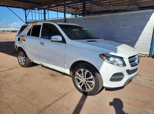 4JGDA5JBXGA658730 2016 MERCEDES-BENZ GLE White Delantero derecho