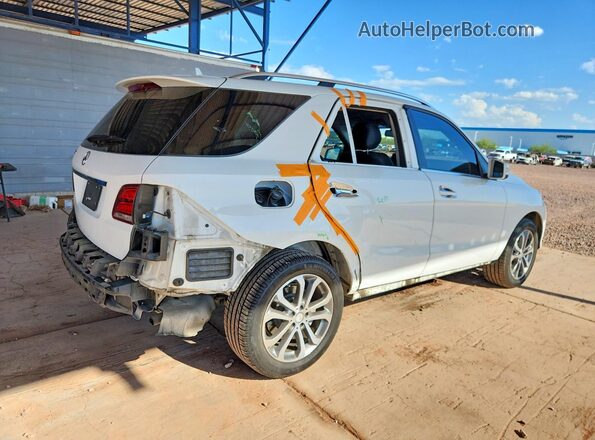 4JGDA5JBXGA658730 2016 MERCEDES-BENZ GLE White Trasero derecho