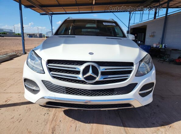 4JGDA5JBXGA658730 2016 MERCEDES-BENZ GLE White Vista frontal