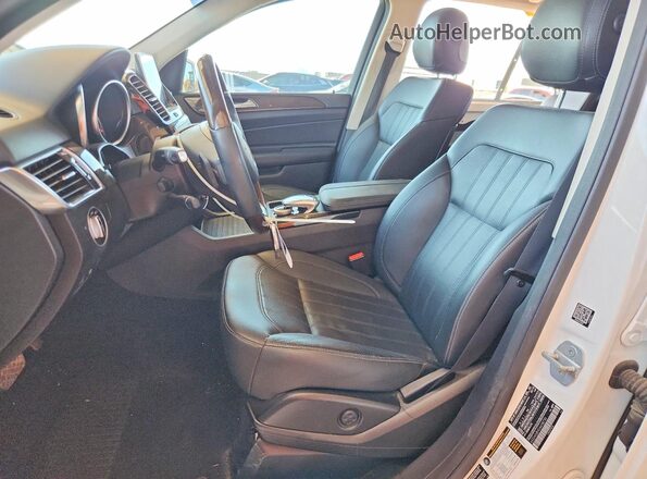 4JGDA5JBXGA658730 2016 MERCEDES-BENZ GLE White Vista interior delantera