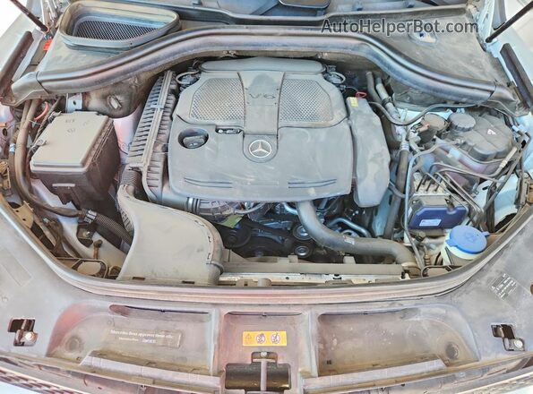 4JGDA5JBXGA658730 2016 MERCEDES-BENZ GLE White Vista del compartimento del motor