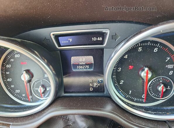4JGDA5JBXHA974405 2017 MERCEDES-BENZ GLE Коричневый Вид щитка приборов