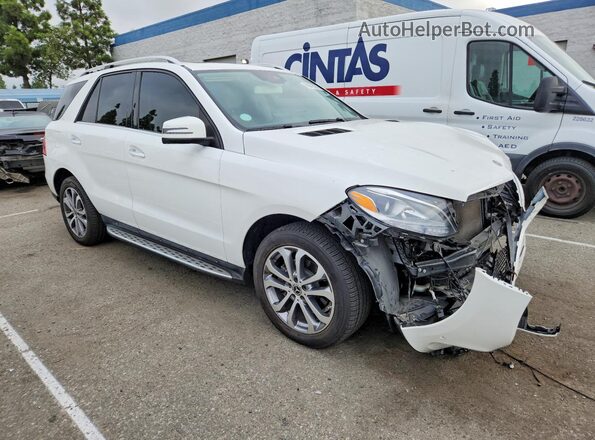 4JGDA5JBXJB052717 2018 MERCEDES-BENZ GLE White Delantero derecho