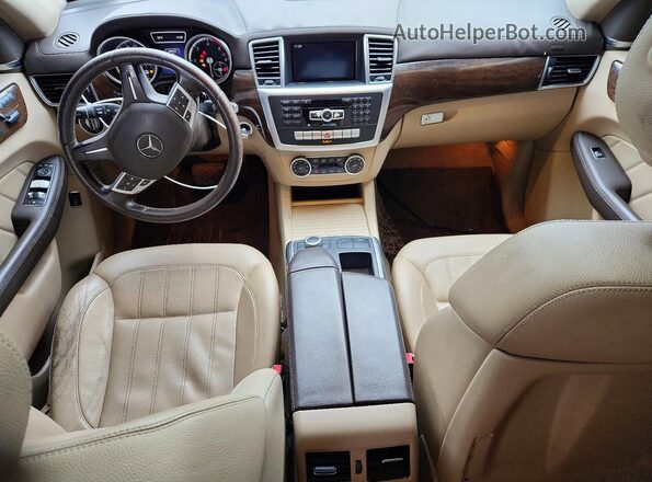 4JGDF2EEXGA687097 2016 MERCEDES-BENZ GL-CLASS Черный Вид панели приборов