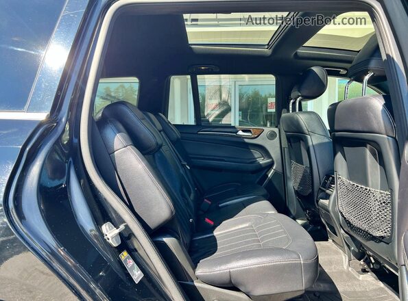 4JGDF6EE0HA786116 2017 MERCEDES-BENZ GLS Черный Вид сзади