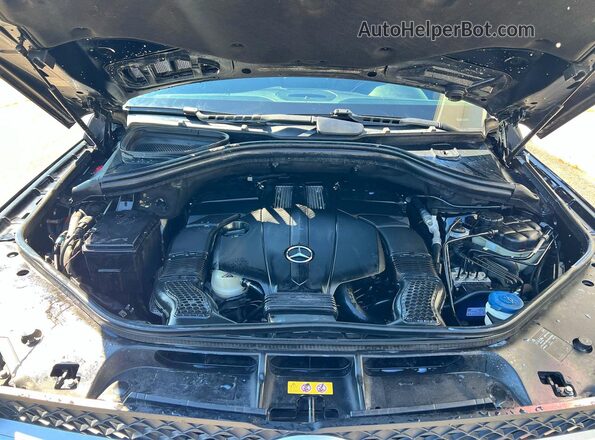 4JGDF6EE0HA786116 2017 MERCEDES-BENZ GLS Черный Вид салона спереди