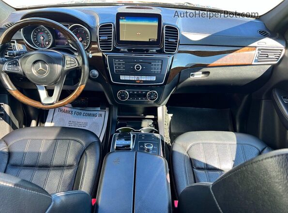 4JGDF6EE0HA786116 2017 MERCEDES-BENZ GLS Черный Вид задних сидений