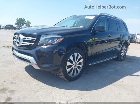 4JGDF6EE1JB050799 2018 MERCEDES-BENZ GLS 450 Black Առջևի ձախ երեք քառորդ տեսարան