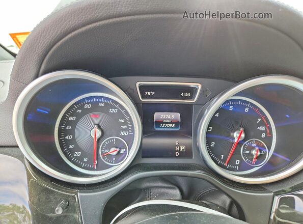 4JGDF6EE2HA793794 2017 MERCEDES-BENZ GLS Black ხელსაწყოთა პანელის ხედი