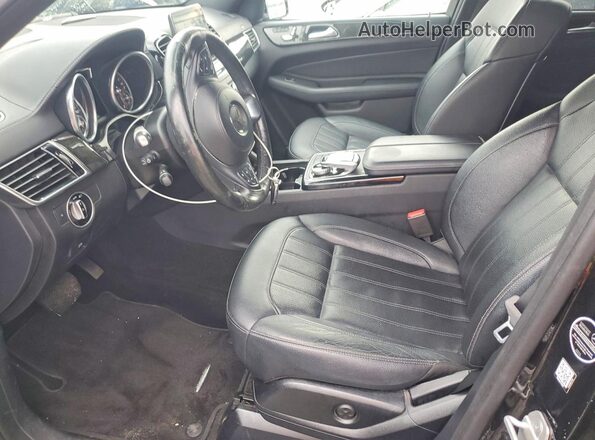 4JGDF6EE2HA793794 2017 MERCEDES-BENZ GLS Black წინა სალონის ხედი