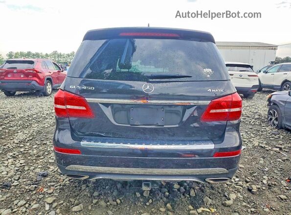 4JGDF6EE2HA793794 2017 MERCEDES-BENZ GLS Black უკანა ხედი