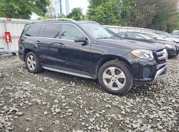4JGDF6EE2HA793794 2017 MERCEDES-BENZ GLS Black წინა მარჯვენა