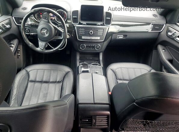 4JGDF6EE2HA793794 2017 MERCEDES-BENZ GLS Black წინა პანელის ხედი