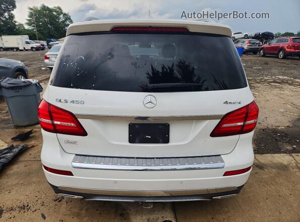 4JGDF6EE3HA886565 2017 MERCEDES-BENZ GLS White უკანა ხედი