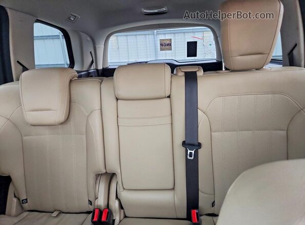 4JGDF6EE3HA886565 2017 MERCEDES-BENZ GLS White უკანა სავარძლების ხედი