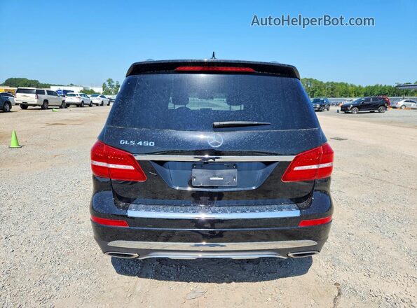 4JGDF6EE4HA797720 2017 MERCEDES-BENZ GLS Black უკანა ხედი