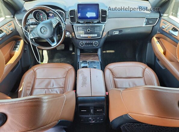 4JGDF6EE4HA797720 2017 MERCEDES-BENZ GLS Black წინა პანელის ხედი