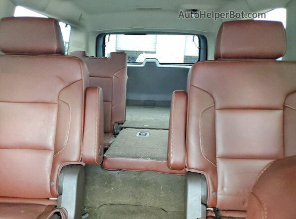 4JGDF6EE4HA846608 2017 CHEVROLET SUBURBAN Blue უკანა სავარძლების ხედი